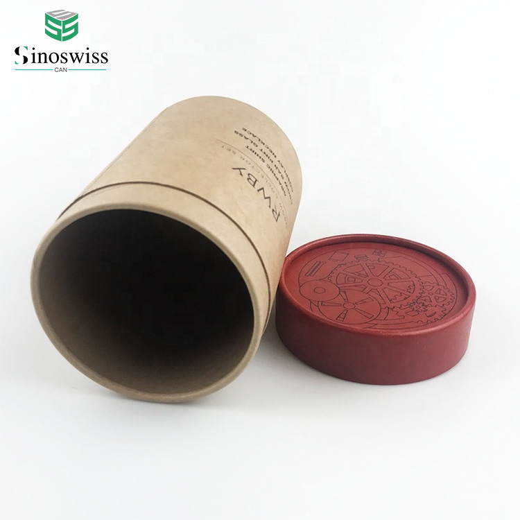 Eco Friendly Empty Paper Tube Packaging