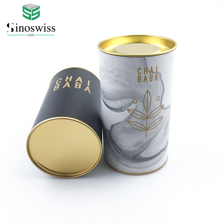 Food Kraft Paper Can Cylinder Packaging