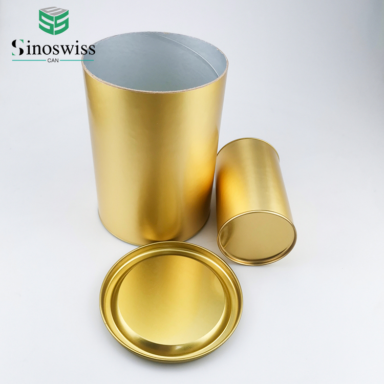 Paper Round Tin Can Packaging