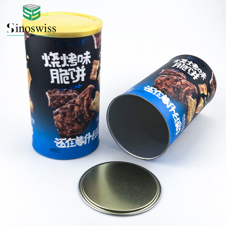 Food Grade Tube Paper Cylinder Food Packaging