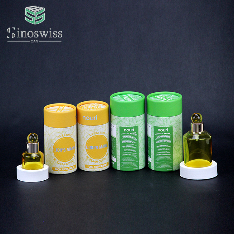 Biodegradable Paper Tube Cosmetic Packaging Set