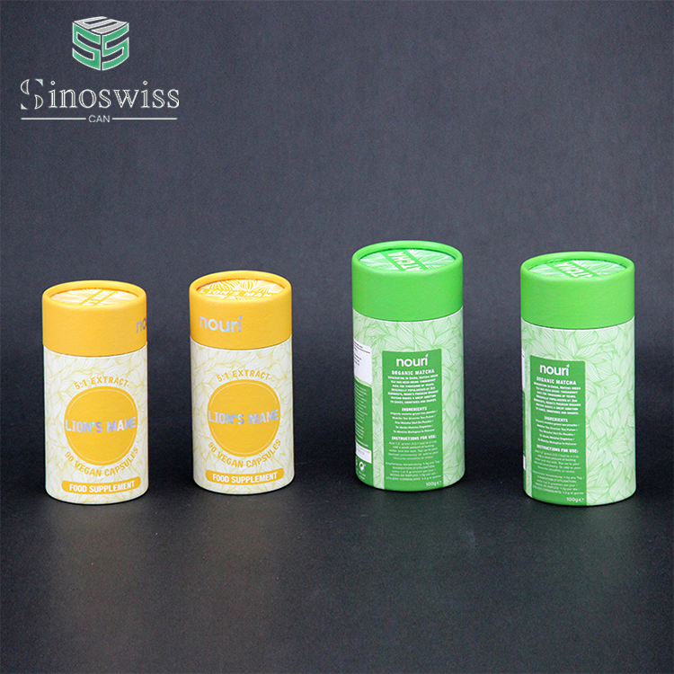 Biodegradable Paper Tube Cosmetic Packaging Set