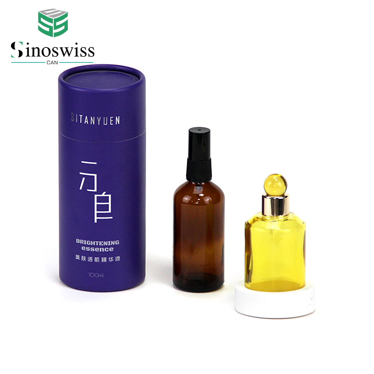 Biodegradable Paper Tube Cosmetic Packaging Set