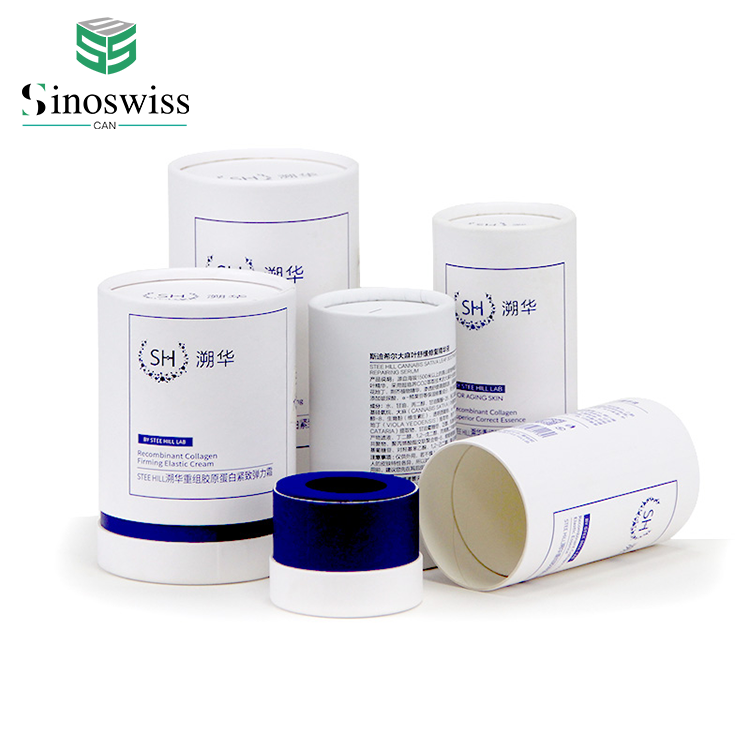 Biodegradable Paper Tube Cosmetic Packaging Set