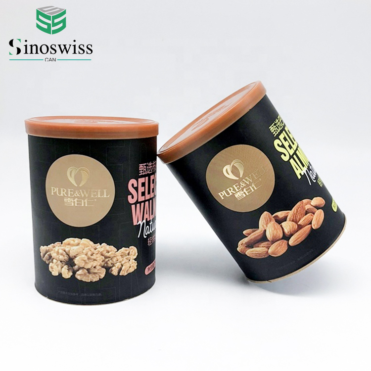 Snack Food Nut Can Cereal Bar Packaging