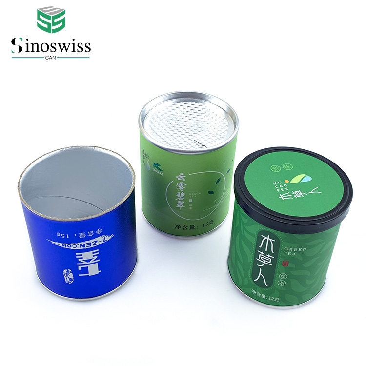 Organic Tea Paper Tube Packaging