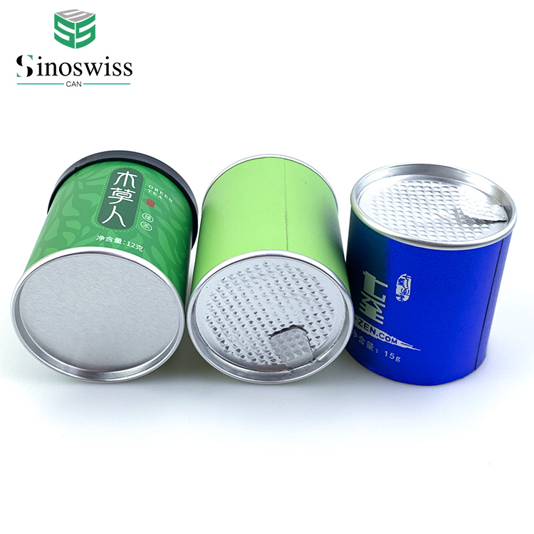 Organic Tea Paper Tube Packaging