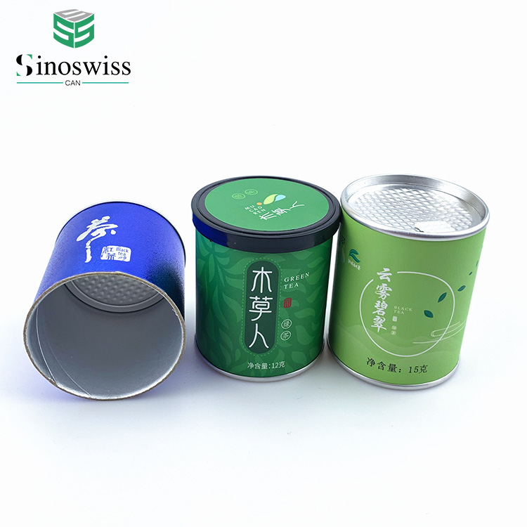 Organic Tea Paper Tube Packaging