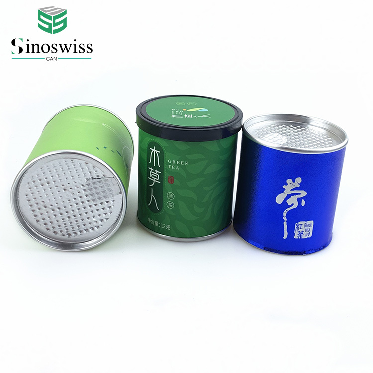 Organic Tea Paper Tube Packaging