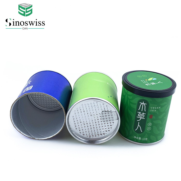 Organic Tea Paper Tube Packaging