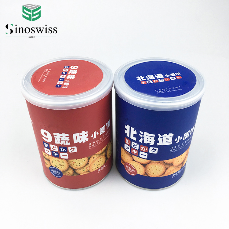 Chocolate Biscuits Packaging Can