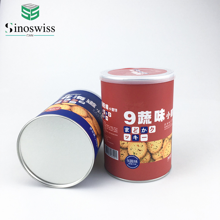 Chocolate Biscuits Packaging Can