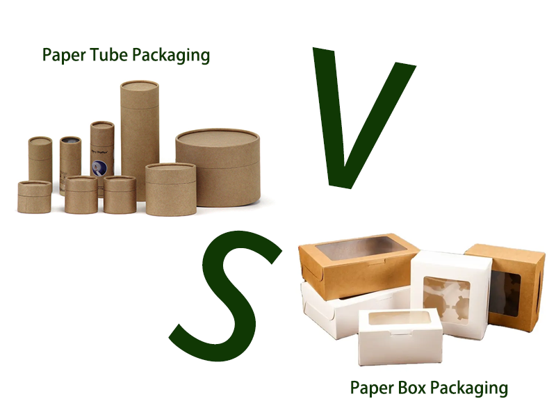Briefly Describe The Difference Between Cylindrical Paper Tube And Paper Box Packaging