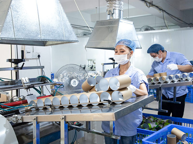 Cylinder Paper Can Packaging Processing Plant Process Flow Introduction