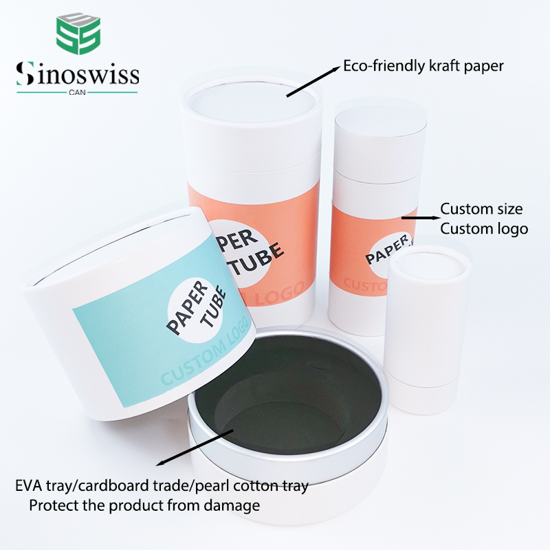 Paper composite can packaging