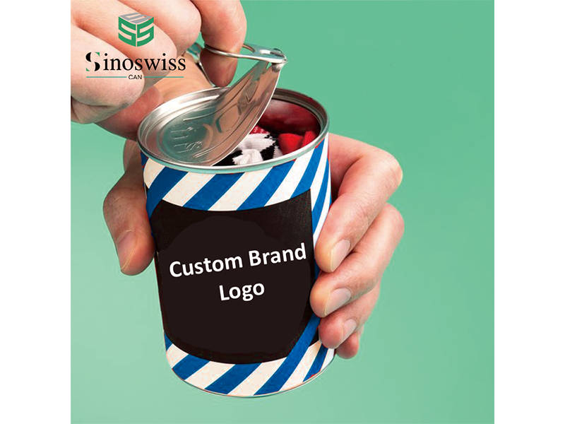 How does round paper can packaging achieve hermeticity?