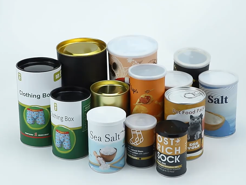 Briefly Describe The Current Market Application Of Paper Cans Packaging
