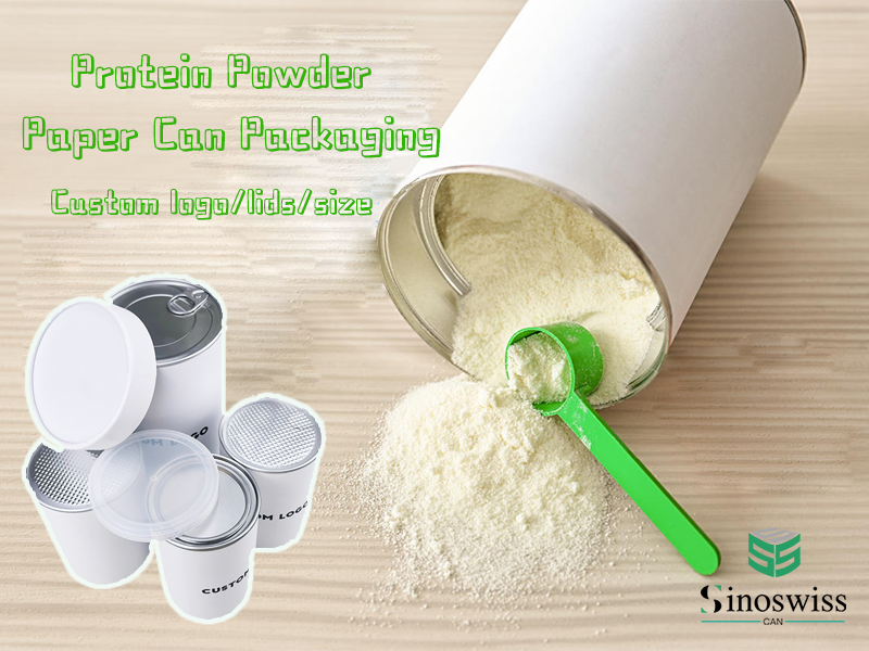 Advantages of packing protein powder in paper can packaging