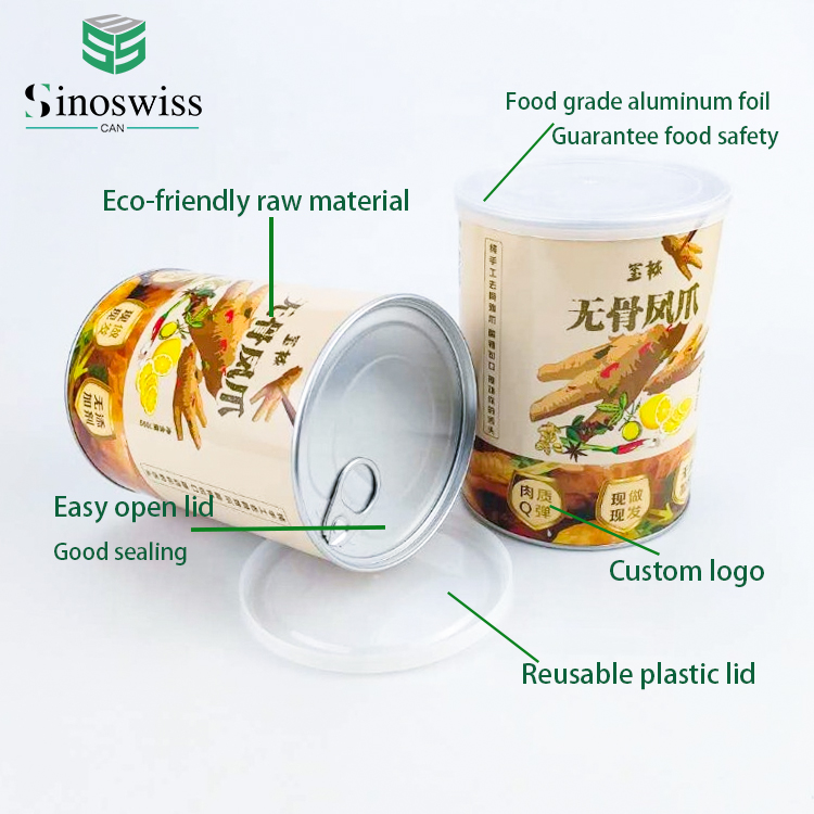 cylinder paper can packaging