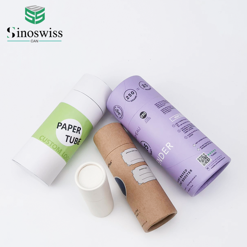 Eco-friendly Laundry Beads Paper Packaging Tube