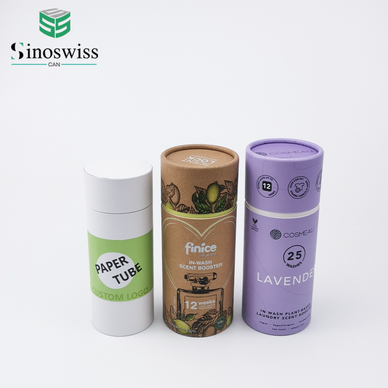 Eco-friendly Laundry Beads Paper Packaging Tube