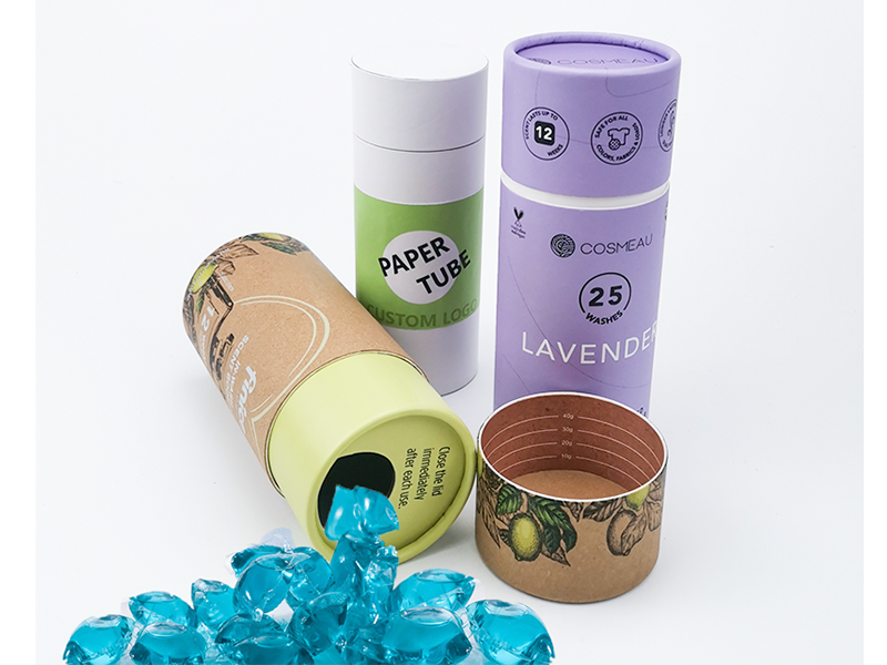 Laundry Beads Paper Tube Packaging