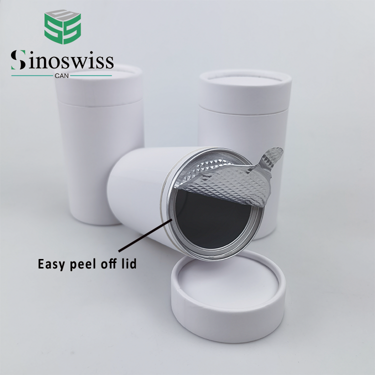 Food Packaging Nuts Snacks Container Empty Can