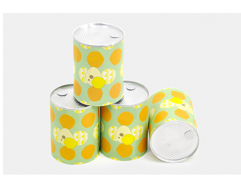 Classification and main uses of round paper can packaging