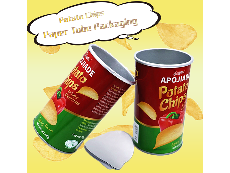 Are commercially available chip cans in paper can packaging?