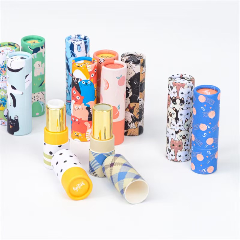 lip balm paper tube packaging