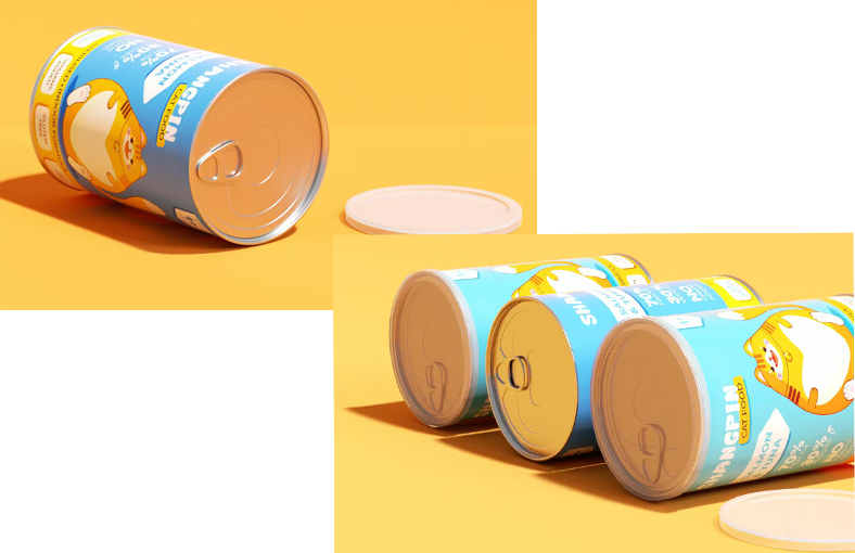 composite paper can packaging