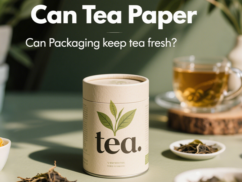 tea paper can packaging
