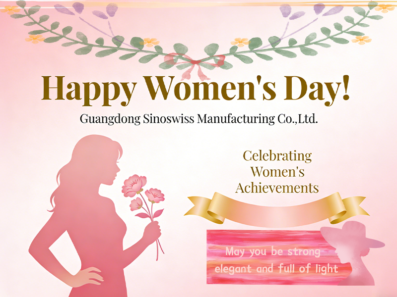 अंतर्राष्ट्रीय महिला दिवस: सिनोस्विस कैन की ओर से हार्दिक शुभकामनाएँ