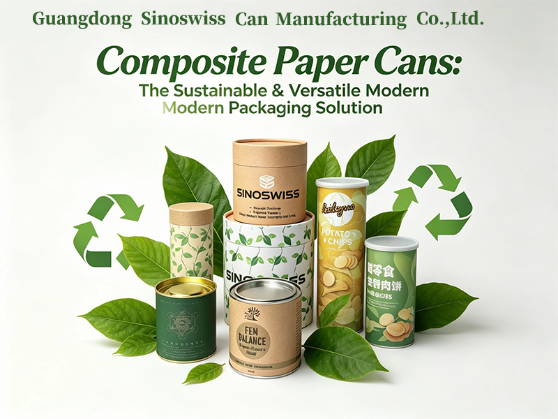 Composite Paper Cans: Eco-Friendly Multi-Functional Packaging for Modern Global Brands Composite Paper Cans: Eco-Friendly Multi-Functional Packaging for Modern Global Brands