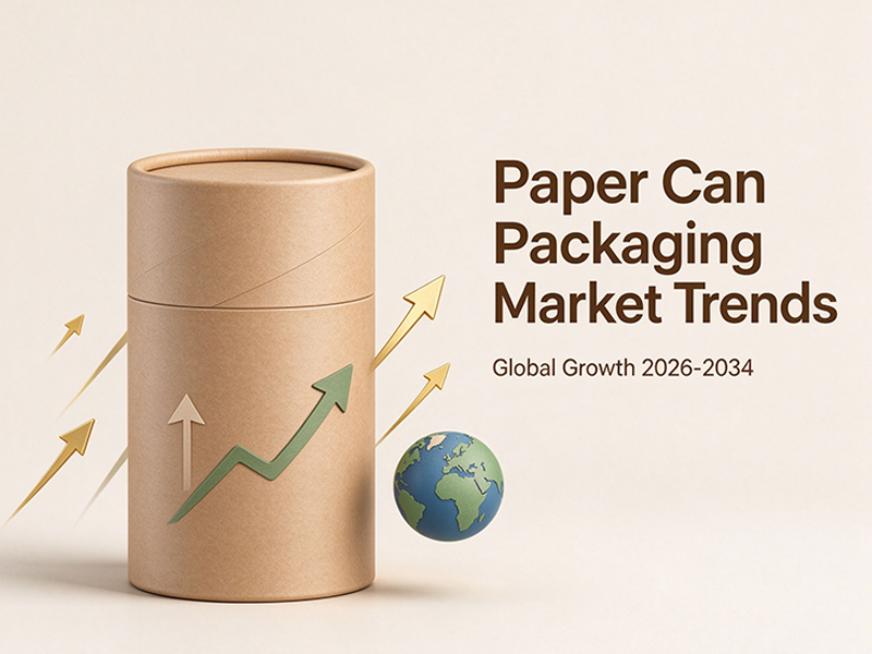 Pandaigdigang Pamilihan ng Papel na Lata ng Pagbabalot: Mga Uso, Sukat at Pagtataya ng Paglago (2026–2034)
