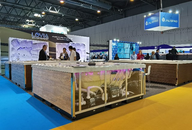 2019 Wellness exhibiton in Barcelona Spain.