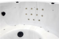 Vanjski jacuzzi okrugli jacuzzi 200x200 s 5 sjedala