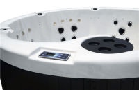 Vanjski jacuzzi okrugli jacuzzi 200x200 s 5 sjedala
