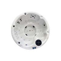 Vanjski jacuzzi okrugli jacuzzi 200x200 s 5 sjedala