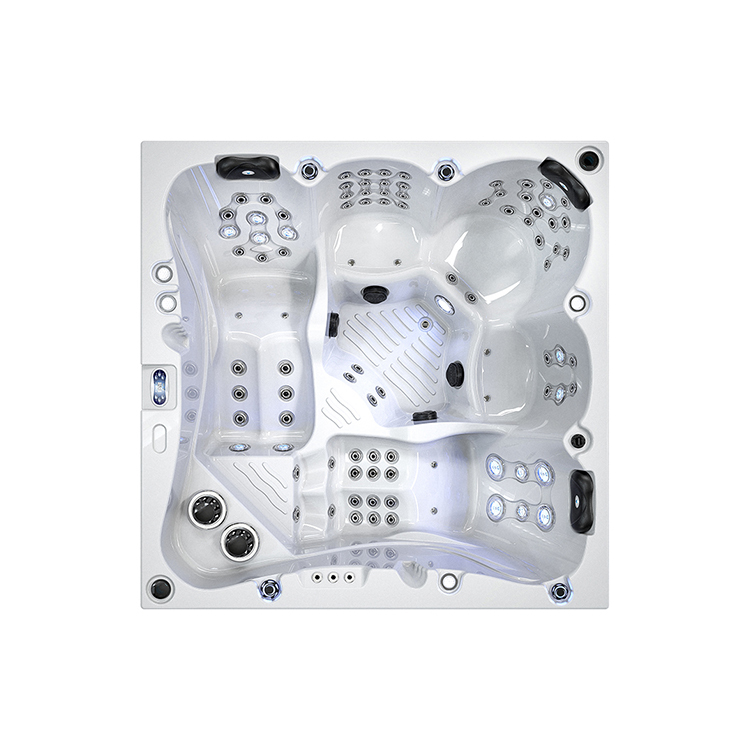 Supply 5 People Big Size Outdoor Whirlpool Spa Hot Tub Wholesale