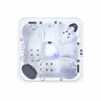 Hidromasszázs kültéri modern életstílusú pezsgőfürdő jakuzzi