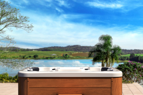 Vuoi goderti un comodo bagno caldo all'aria aperta?
