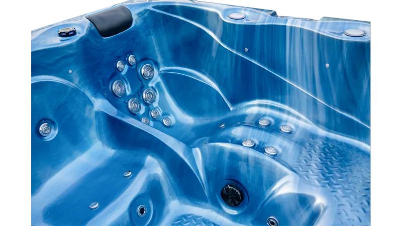 Massagebad voor 5 personen Buitenspabubbelbaden