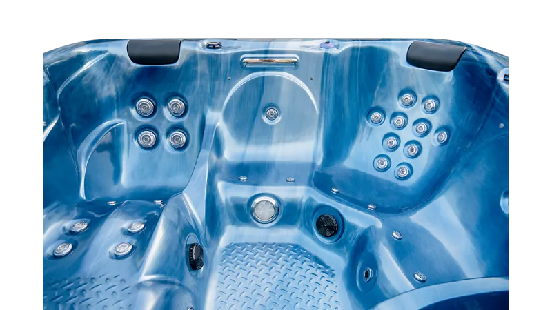 Massagebad voor 5 personen Buitenspabubbelbaden