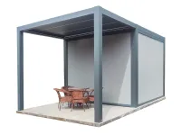 Miradouro luxuoso personalizado da banheira de hidromassagem do jardim exterior para o caramanchão impermeável do dossel dos termas