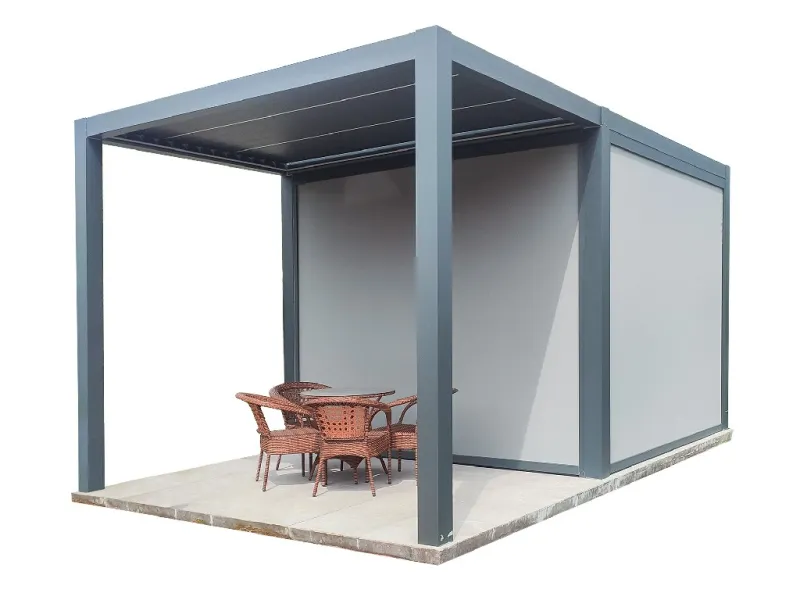 Miradouro luxuoso personalizado da banheira de hidromassagem do jardim exterior para o caramanchão impermeável do dossel dos termas