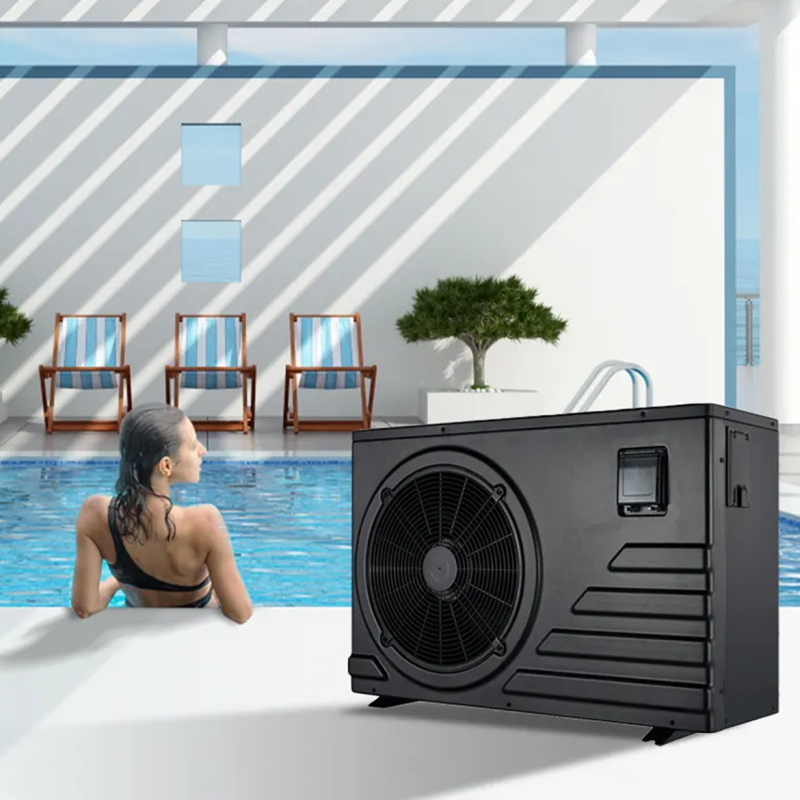 DC Inverter Luft-til-vand Svømmepool Varmepumpe Vandvarmer