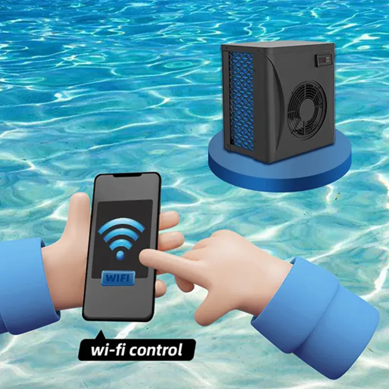Air Source Portable outdoor Swimming Pool Heat Pump Water Heaters For Home Spa Pool