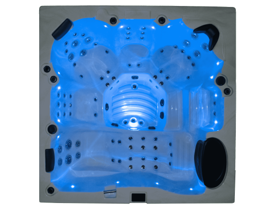 Novi dizajn hidromasažne kade s hidromasažnom kadom za 6 osoba za obitelj