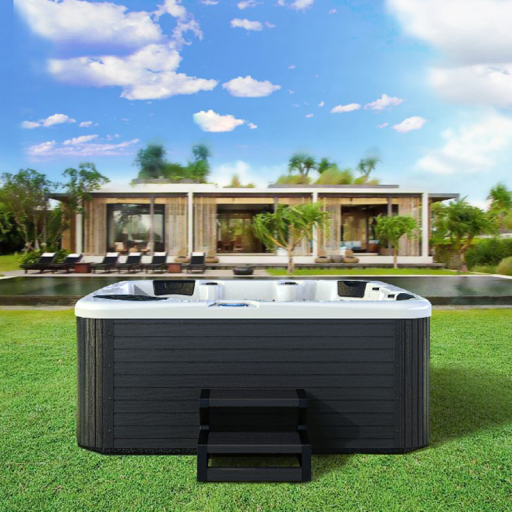 ZR7008 balboa 5 person hot tub video